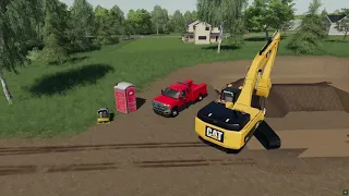 Farming Simulator 19 | construction timelapse | #23 season 2