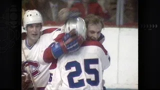 1977 BLUES vs HABS Guy Lafleur goals