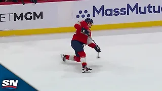 Panthers' Gustav Forsling Beats Second-Period Buzzer With Goal From Point