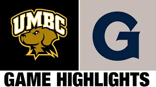 UMBC vs Georgetown Highlights 2020 College Basketball Highlights