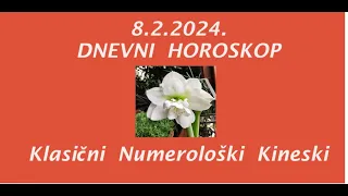 Jasminka Holclajtner-Royal Astro Studio-Dnevni horoskop za 8.2.2024.