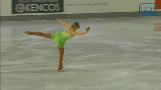 Alisa Mayer. Oberstdorf 2018. Bronze Ladies I A FS . 18 place