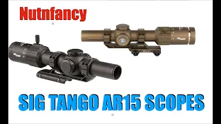 AR15 Heavenly Match: Sig Tango MSR Tango Scopes