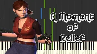 [Synthesia] Resident Evil: Code Veronica - A Moment of Relief (Easy piano tutorial)