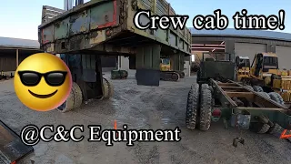 M35a2 M36a2 2.5 ton crew cab overland camper build part one @C_CEQUIPMENT