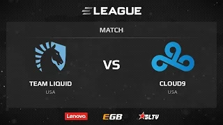 Team Liquid vs Cloud9, map 2 cache, ELEAGUE Season 1