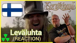 KORPIKLAANI - Leväluhta (REACTION)| Folk Metal From Finland| First Time Hearing This Band