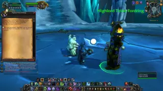 World of Warcraft 7.0.3 Bug - Tirion sound files at Icecrown