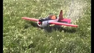 Yak 54 Smoke.wmv