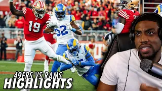 49ers vs Rams | Week 4 2022 Game Highlights Reaction