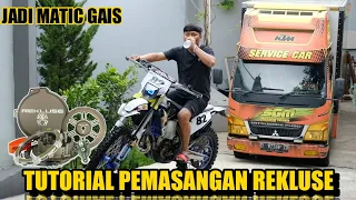 TIPS PEMASANGAN KOPLING REKLUSE HUSQVARNA FE250-350-450-TE250i-TE300i ||| MATIC TANPA KOPLING