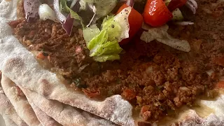 Lahmacun pizza turque trop trop facile délicieuse et rapide لحماكون بيتزا تركية لذيذة💯🔥😍😋🔝✅💯👍