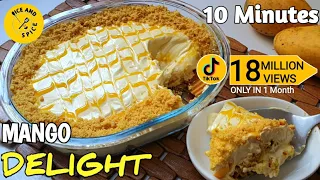 mango delight | mango delight Recipe | mango dessert | Creamy mango delight by @IceandSpicepk