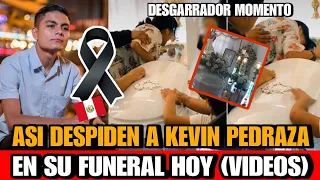 Asi DESPIDEN a Kevin Pedraza CANTANTE de cumbia peruana en su FUNERAL tras accid3nte de tránsito hoy