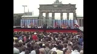 President Ronald Reagan's Speech at the Berlin Wall, June 12, 1987