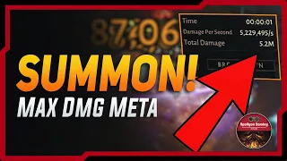Summon Hybrid - New Max Damage Meta - First Look - Diablo Immortal