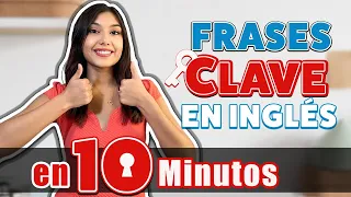 Aprende inglés rápido y fácilmente en 10 minutos: Frases básicas para todas las situaciones