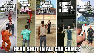 Head Shots Animation in All GTA Games (1997 - 2024) | Evolution Comparison