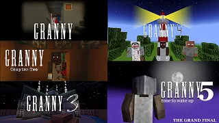 GRANNY 1 2 3 4 5 MINECRAFT TRAILERS