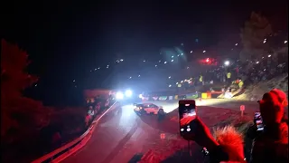 WRC Rallye Monte Carlo 2022 Seb Ogier Luceram-Lantosque night atmosphere