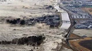 Japan Tsunami Compilation | Ocean Overtops Wall  | Tsunami In Japan
