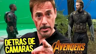 Avengers Infinity War - Endgame - Thanos - Detrás de cámaras - Sin efectos Especiales