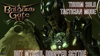 Baldur's Gate 3 Solo Myrkul & Thorm (second strategy)