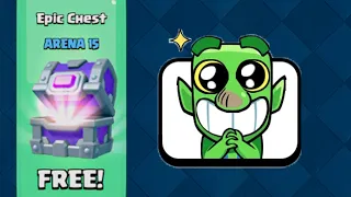 😍FREE EPIC CHEST - Clash Royale