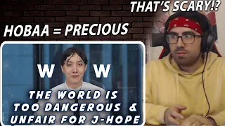 Shiki Reacts To The world is too dangerous & unfair for J-Hope | Reaction