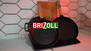 Подготовка чугунной посуды ТМ Brizoll к использованию.