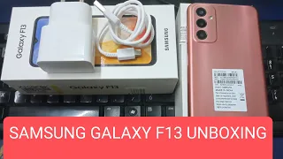 SAMSUNG GALAXY F13 UNBOXING।। 4GB 64GB FULL HD PLUS।। 2023 MODEL 👍👍💥