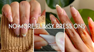 HOW TO MAKE YOUR SHEIN PRESS ON NAILS LAST LONGER & LOOK NATURAL! #pressonnails #shein