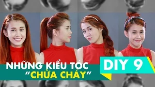 DIY 9 | Những kiểu tóc chữa cháy | Lady9 | Hairstyles