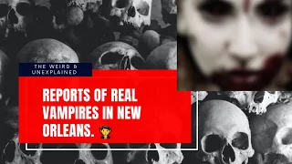 Real Vampires reported in New Orleans?