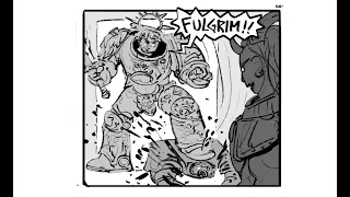 FULGRIM AND HIS PAPER WORK  - A Warhammer 40k Webcomic Dub