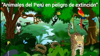 "Animales del Perú en peligro de extinción" para niños - Miss Tati