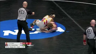 D.Carr ( ISU ) vs D.Holschlag ( UNI ) 157 lbs | NCAA Wrestling Championshis  2022