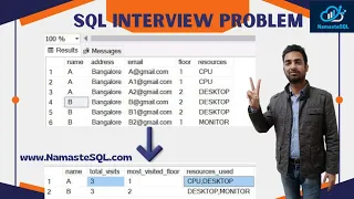 Complex SQL 3 | Scenario based Interviews Question for Product companies