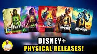 Disney Plus Originals On Blu-ray & 4K Announced Officially! (Marvel, Star Wars, Prey)