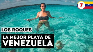 Así es el CARIBE VENEZOLANO 🔥 Llegamos a LOS ROQUES, una de las MEJORES PLAYAS del mundo 🌎 Ep.7