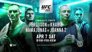 UFC 223  Официальный трейлер Хабиб Нурмагомедов против Тони Фергюсона
