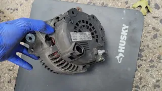 2009 VW Touareg Alternator replacement part 2