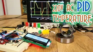 AC 220V Heater Temperature PID and TRIAC control