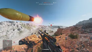 Battlefield 5 380mm of pure overkill