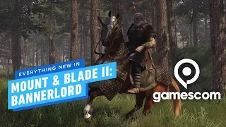 Everything New in Mount and Blade 2 - Gamescom 2019