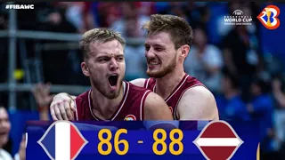 BEST GAME OF WORLD CUP SO FAR?! Final Minute of France VS Latvia (Comeback Win!)