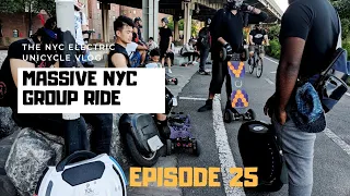 Day In The Life Riding Electric Unicycle Episode 25 The Lost Episodes Massive Group Ride City Surfin