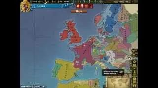 Let's Play Летс плей Мультиплеер Europa Universalis 3: Divine Wind часть 1