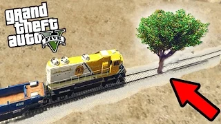 AĞAÇ TRENİ DURDURABİLİR Mİ ? (GTA 5 Online Mod)