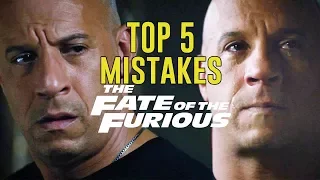 THE FATE OF THE FURIOUS - Top 5 Movie Mistakes